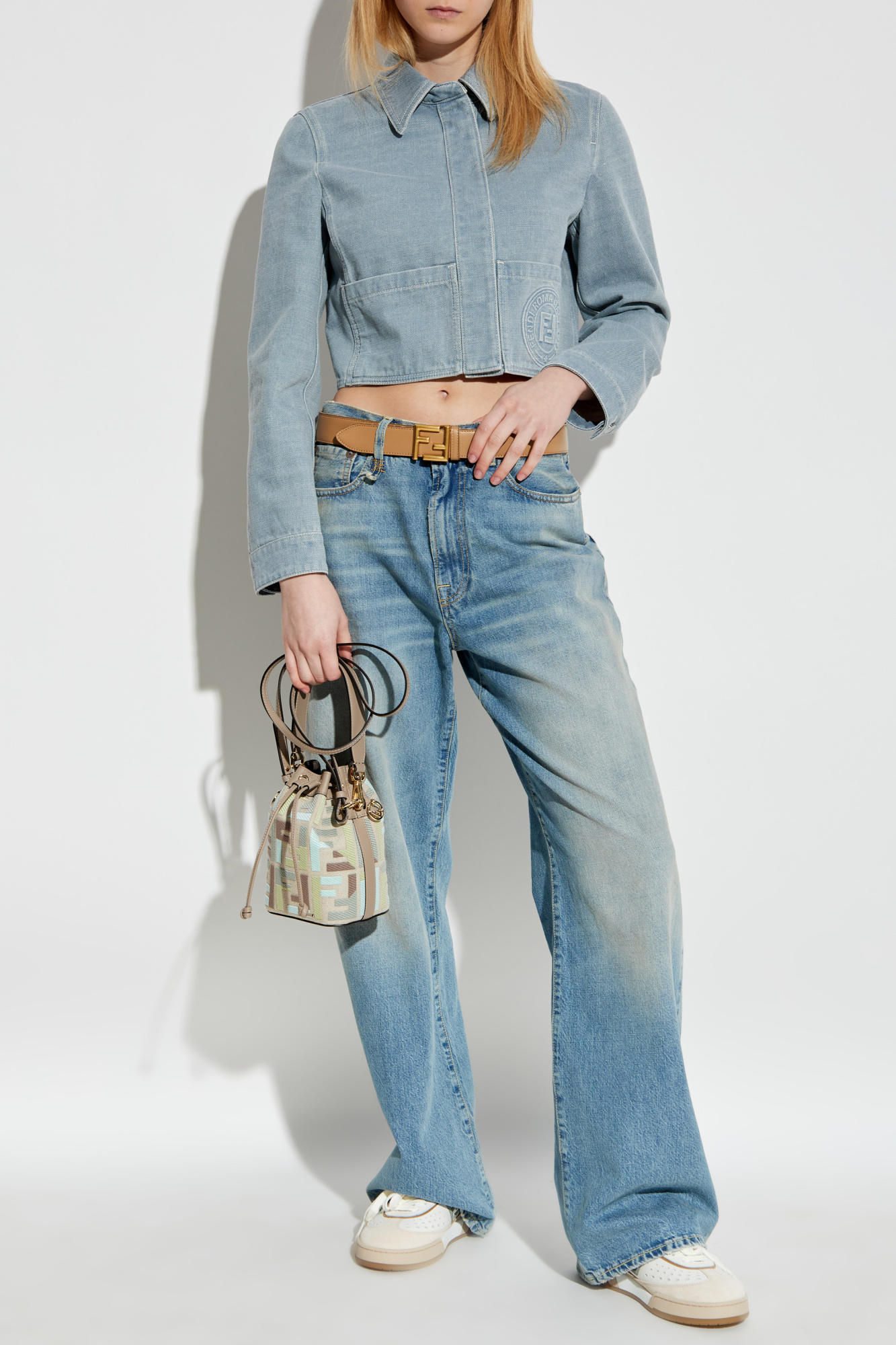 Blue Denim jacket Fendi - Vitkac AS